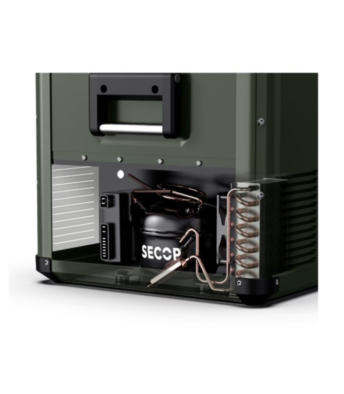 Nevera ICECO  75L verde para coches y todo terreno