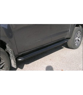 Juego de estriberas laterales negras para Pick up Ford Ranger