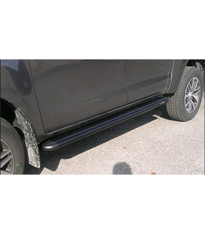 Juego de estriberas laterales negras para Pick up Ford Ranger