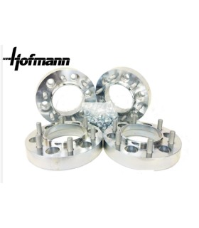 Separadores de rueda 30mm HOFMANN en aluminio para Ssangyong Musso