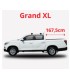 Hard top con ventanas correderas pintado para Ssangyong Musso largo