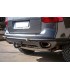 Paragolpes trasero monotubo para Porsche Cayenne 955 -957