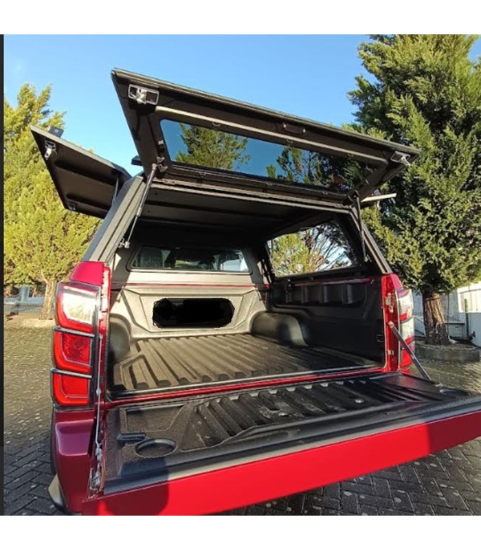 Hard top metalico de portones para trabajo para Isuzu D-Max
