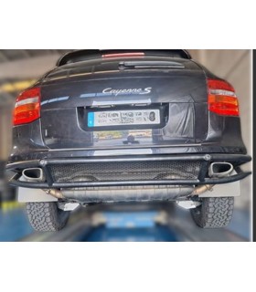 Paragolpes trasero de doble tubo  para Porsche Cayenne 955 -957