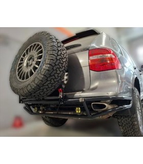 Paragolpes porta ruedas de doble tubo para Porsche Cayenne 955 -957