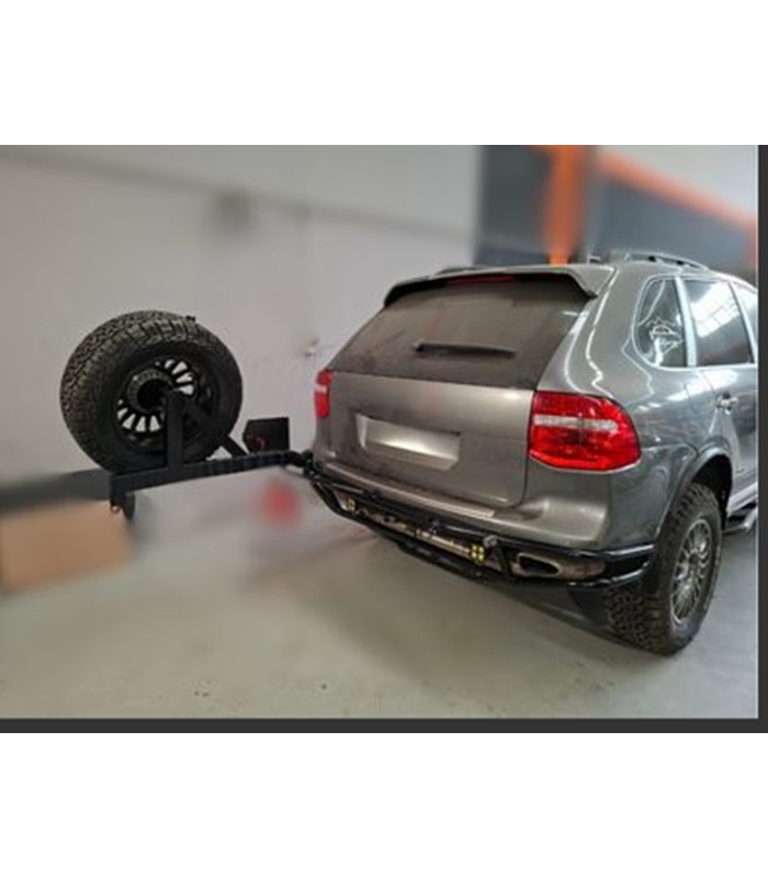 Paragolpes porta ruedas de doble tubo para Porsche Cayenne 955 -957