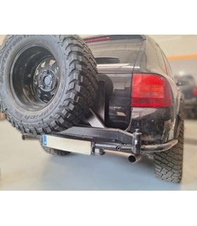 Paragolpes porta ruedas de tubo para Porsche Cayenne 955 -957