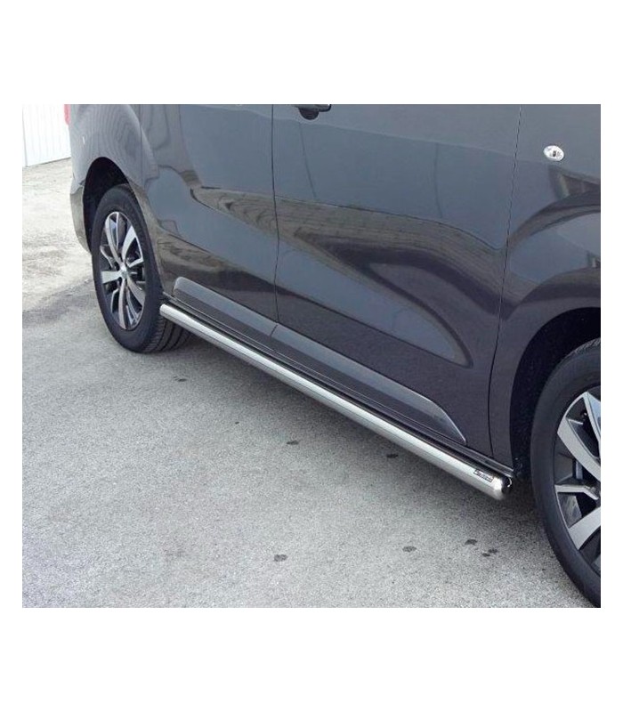 Estribos en tubo inox Ø63mm para Citroen jumpy 2016 a