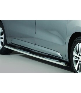 Estribos en tubo inox Ø63mm para Citroen jumpy 2016 d