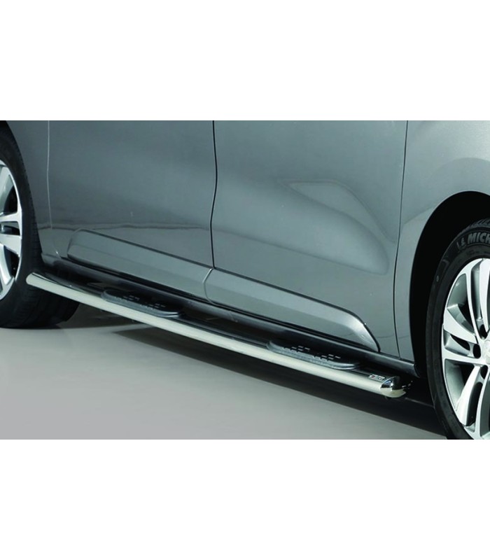 Estribos en tubo inox Ø63mm para Citroen jumpy 2016 d