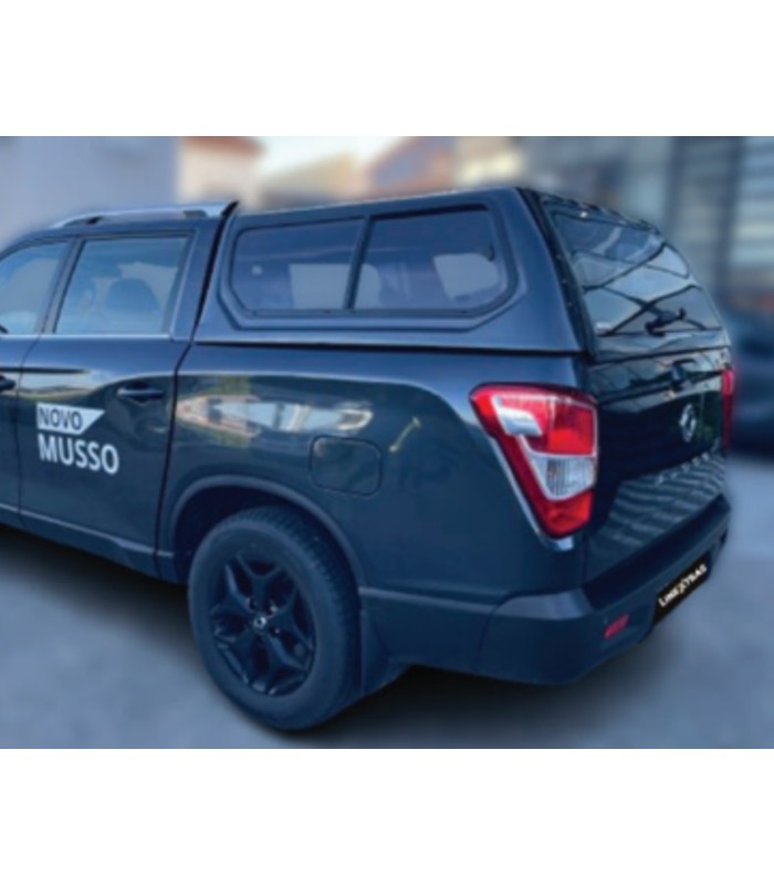 Hard top con ventanas correderas para Ssangyong Musso corto