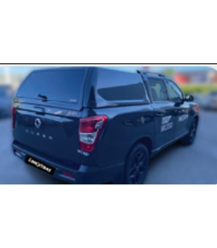 Hard top pintado sin ventanas correderas para Ssangyong Musso corto