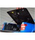 tapa plana aeroklas en abs negro para isuzu n60 doble cabina