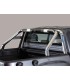Roll bar en acero inox 76mm con traviesa  para Foton G7