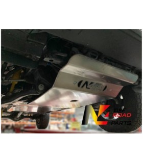 Plancha de proteccion carter N4 dural 6mm para Toyota Hilux Revo