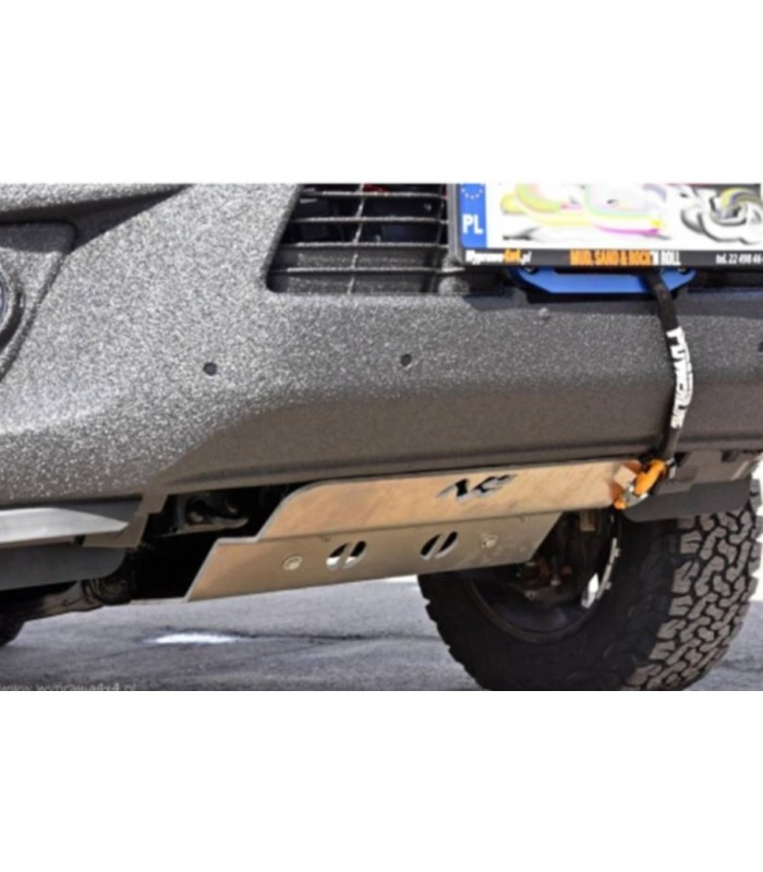 Plancha de proteccion carter N4 dural 6mm para Toyota Hilux Revo