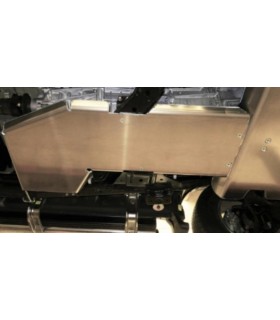 Plancha de proteccion de caja cambio  N4 en aluminio de 8mm  para Mitsubishi l200