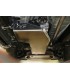 Plancha de proteccion de caja cambio  N4 en aluminio de 8mm  para Mitsubishi l200