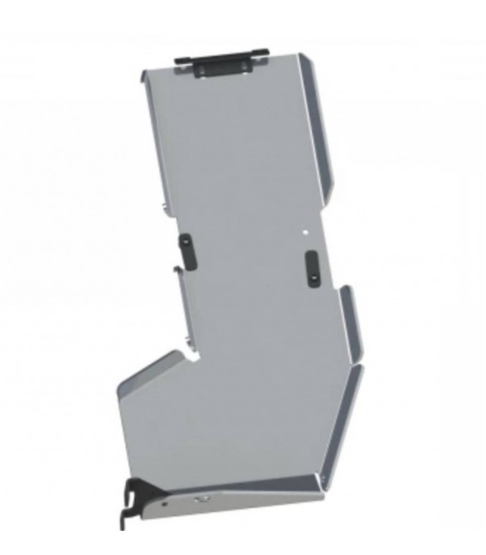 Plancha de proteccion de caja cambio  N4 en aluminio de 8mm  para Mitsubishi l200