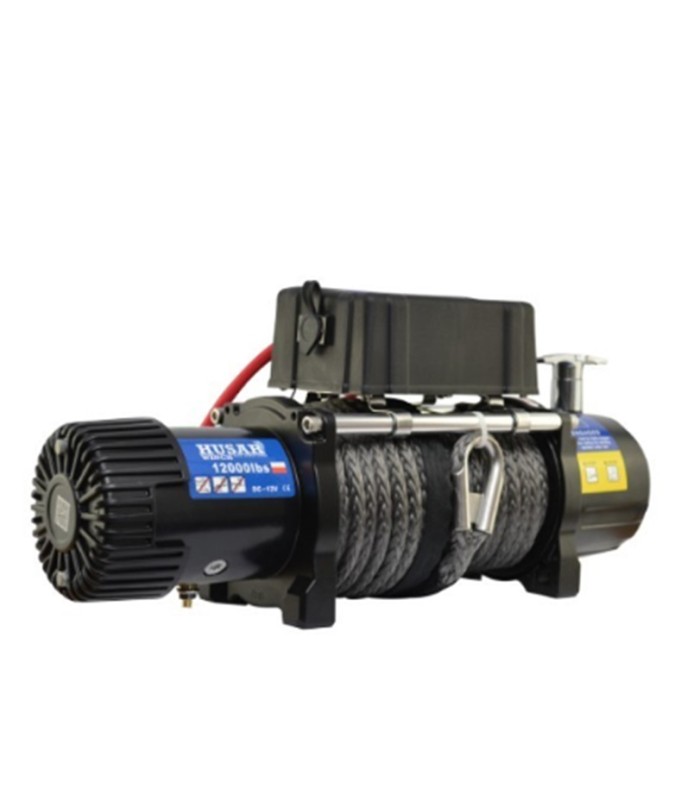 Cabrestante para todo terreno Husar Winch 12000 con cable de plasma