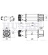 Cabrestante para todo terreno Husar Winch 12000 con cable de plasma