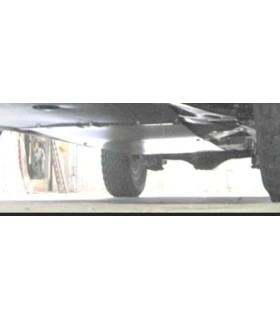 Plancha , protector de acero para caja cambio  de Mitsubishi L200