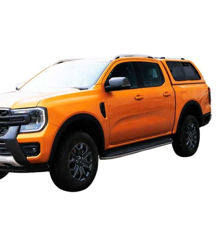Hard top CARRYBOY con ventanas correderas para Ford Ranger desde 2023