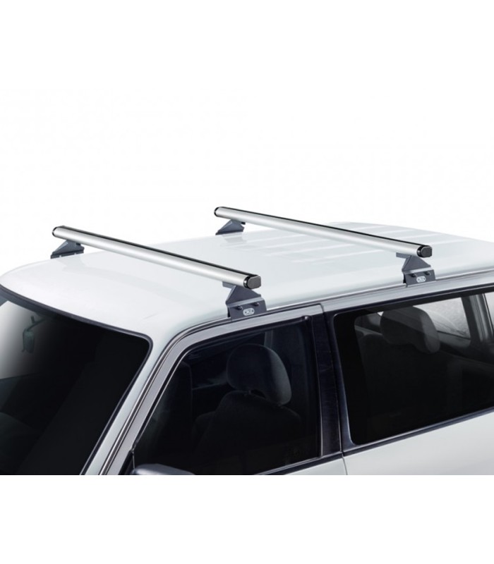 3 Barras de techo Cruz Alu Cargo para Citroen Nemo