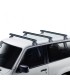 3 Barras de techo Cruz Alu Cargo negras de Citroen Nemo