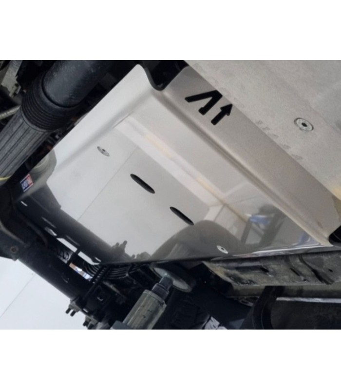 Protector de deposito combustible Almont en aluminio de 8mm  Ford Ranger  T9 HIBRIDA