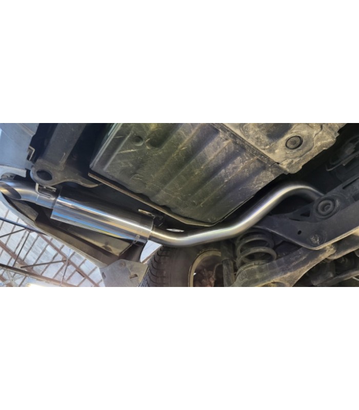 Escape trasero Tecinox de MITSUBISHI MONTERO V80 descatalizador