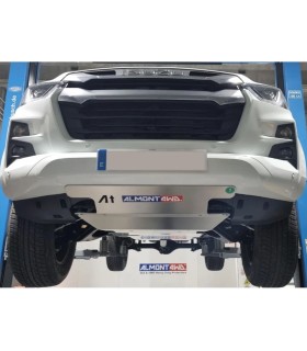 Plancha - Protector frontal y carter ALMONT en aluminio de 6mm  para ISUZU D-MAX (2021-2024)