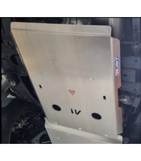 Plancha - Protector caja cambios ALMONT en aluminio de 6mm  para ISUZU D-MAX (2021-2024)