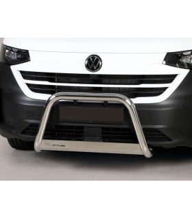 Defensa central inox Ø63mm con traviesa Homologación CE Volkswagen Transporter T7