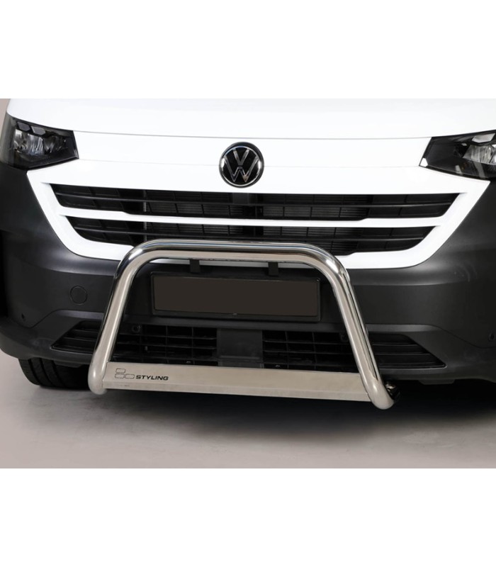 Defensa central inox Ø63mm con traviesa Homologación CE Volkswagen Transporter T7