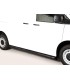 Estriberas de tubo inox Ø76mm en color negro para  Volkswagen Transporter  T7