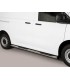 Estriberas de tubo oval inox Ø76mm para  Volkswagen Transporter  T7