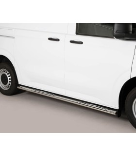 Estriberas DSP oval inox Ø76mm para  Volkswagen Transporter  T7