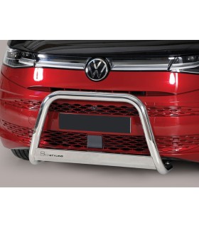 Defensa central inox Ø63mm con traviesa Homologación CE Volkswagen Multivan T7