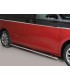 Estriberas de tubo inox oval para  Volkswagen Multivan T7