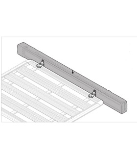 Soportes de barras de techo de Rhino Rack para toldos