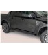 Juego de estriberas laterales negras de acero para Pick up Ford Ranger T9