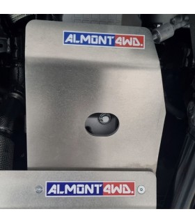 Protector de carter Almont en aluminio de 6mm para BAW 212 Turbo diesel