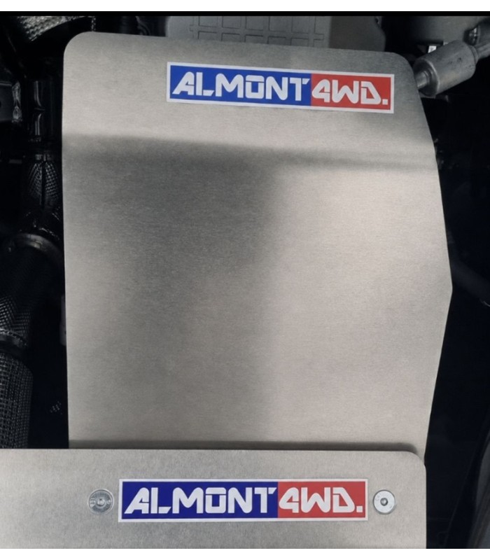Protector de carter Almont en aluminio de 6mm para BAW 212 Gasolina