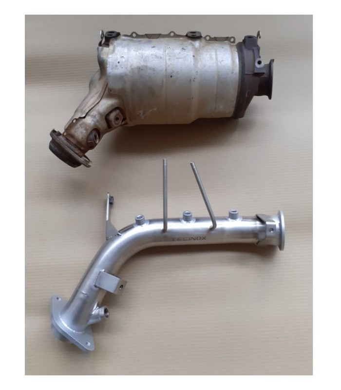 Escape Tecinox para TOYOTA LAND CRUISER 150/155 2.8l  descatalizador