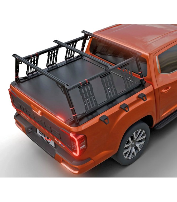 Barra de Rack exterior alta / Estructura con baca para caja de pick up con tapa Tessera