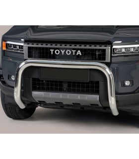Defensa delantera negra homologable 76mm de Toyota Land Cruiser 250
