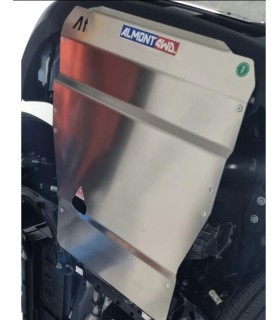 Protector de cárter ALMONT  en aluminio de 6mm para Ford Transit
