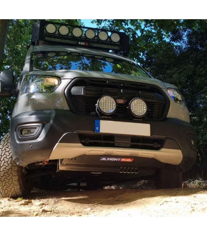 Protector de cárter ALMONT  en aluminio de 6mm para Ford Transit 4x4