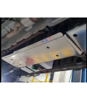 Protector de caja cambio ALMONT  en aluminio de 6mm para Ford Transit 4x4